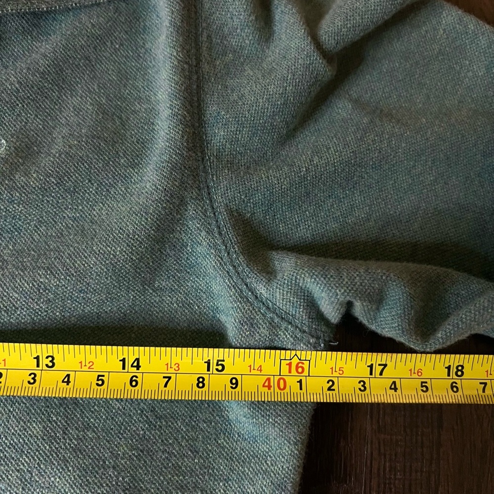 Y2K 2000s Vintage American Eagle Outfitters Long Sleeve Henley/Polo - Picture 6 of 7